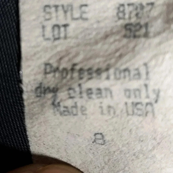 Dumas Womens Blazer 100% Pure Wool Zipper Closure Size 8 - Picture 14 of 14